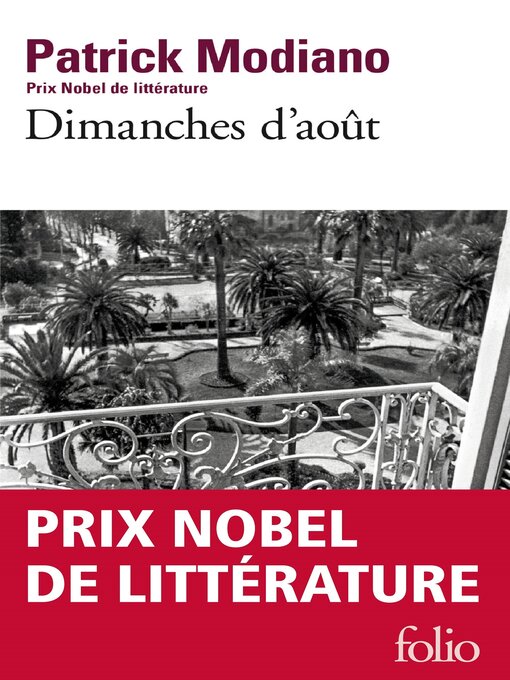 Title details for Dimanches d'août by Patrick Modiano - Available